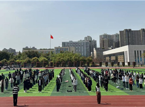 “五拒绝 五养成” 系列活动｜习礼仪强体魄聚合力 信息工程管理学院阳光体育进行时！