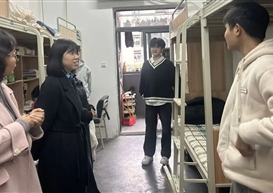 寝室暖心行 安全伴同行｜信管学院开展学生宿舍走访与安全检查